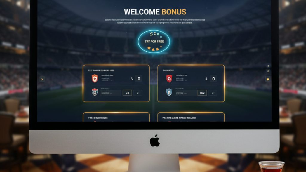 Modern arayüze sahip bir bahis sitesinde 2026 yılına özel bonus teklifleri.